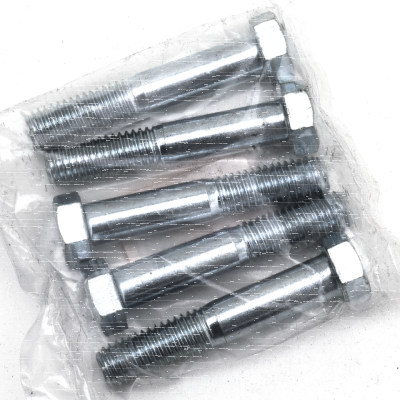 5pck hex bolt 1/2-13x2.75" UNC zinc (ES)