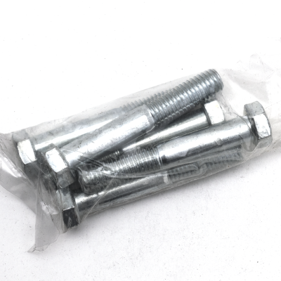 5pck hex bolt 1/2-13x3.125" UNC zinc (ES)