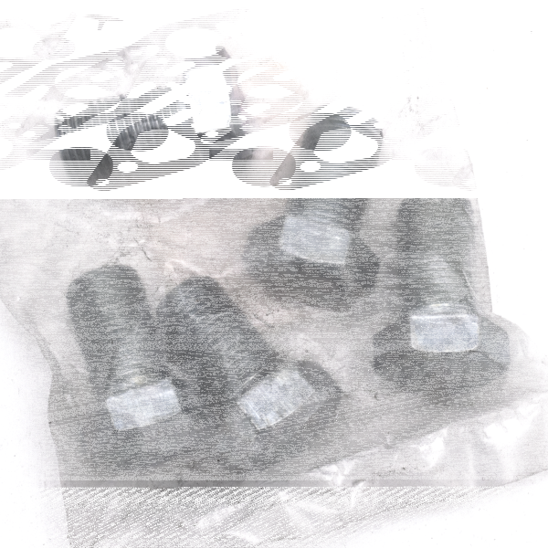 5pck hex bolt 1/2-20x0.875" UNF zinc (ES)