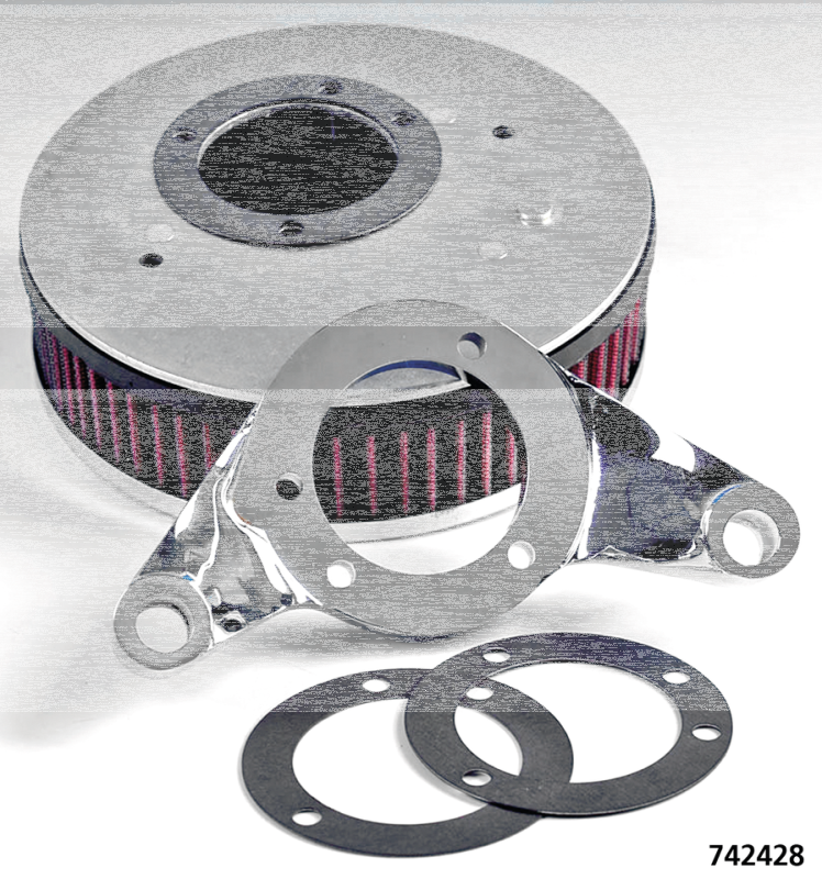 10pck Gasket Air Cleaner XL91up FXD93-99 (ES)