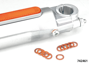 10pck Copper Washer Lower Fork Leg XLspo (ES)