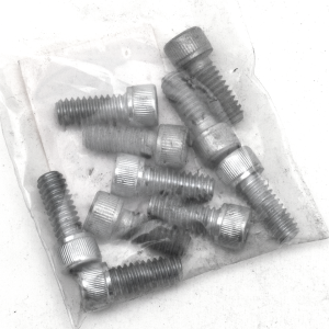 10pck allen bolt 1/4-20x5/8" UNC zinc (ES)