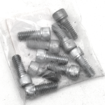10pck allen bolt 1/4-20x5/8" UNC zinc