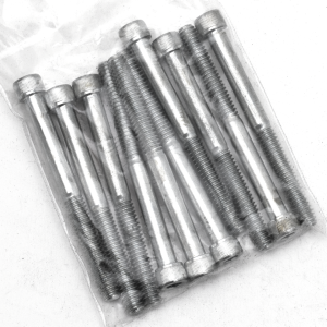 10pck allen bolt 1/4-20x2-3/4" UNC zinc (ES)