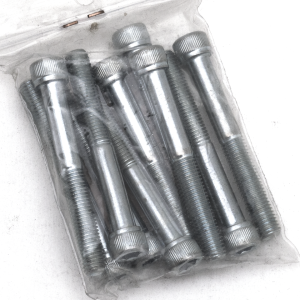 10pck allen bolt 1/4-28x2" UNF zinc