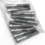 10pck allen bolt 5/16-18x1-7/8" UNC zin