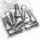 10pck allen bolt 5/16-24x3/4" UNF zinc