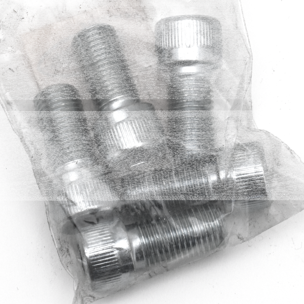 5pck allen bolt 7/16-20x7/8" UNF zinc (ES)