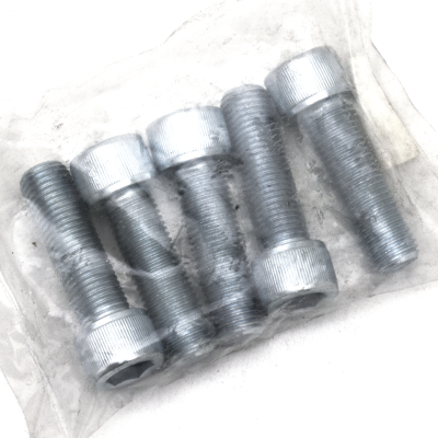 GZP 5pck allen bolt 7/16-20x1-1/2" zinc (ES)