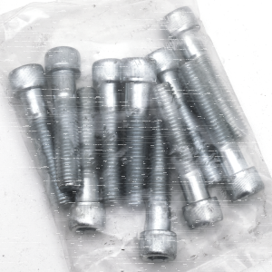 5pck allen bolt 1/2-13x2-1/2" UNC zinc (ES)