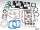 James Engine gasket kit TC05-up B=3.875" (ES)
