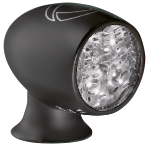 Kmann Atto RB Blk tail/brake clear vert