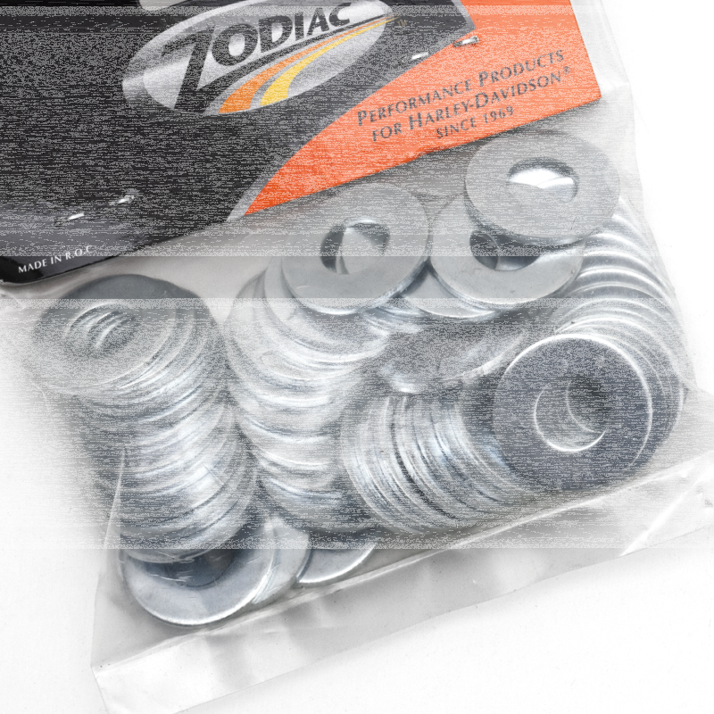 GZP 50pck washer 7/16" zinc (ES)
