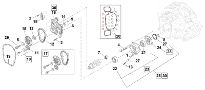 Cycle Pro Primary Cam Chain BT06-Up