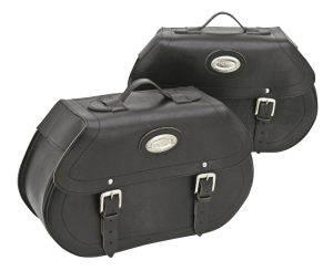 K-Drive leather saddlebag kit XL94-up (ES)