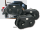 K-Drive saddlebags F*ST86-06 Leather+stu (ES)