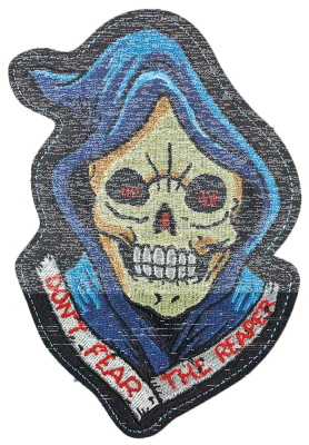 REAPER HEAD VINTAGE SERIES PATCH 4IN X 5 (ES)