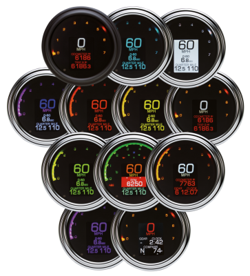 FATBOB SPD/TACH MLX 95-03* Chrome Bezel (ES)