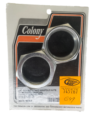 nut, inlet packing, WL, white plated (ES)