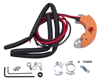 Electronic ign auto adv 48-64 6V and 12V (ES)