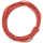 red cotton wire w/black tracer 25ft