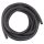 Cotton 1/2" wire loom, asphalt, 25 feet (ES)