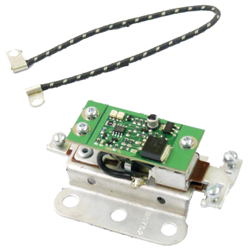 Elec. regulator 12V/2-brush relay style (ES)
