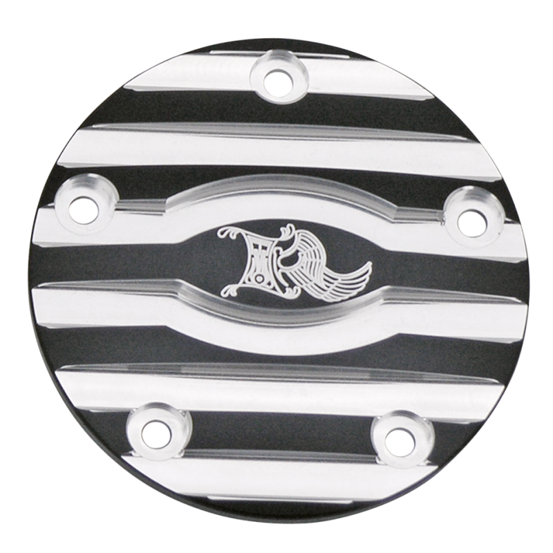 Point cover 5hole Black &MachineCut Ribb (ES)