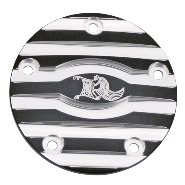 Point cover 5hole Black &MachineCut Ribb (ES)