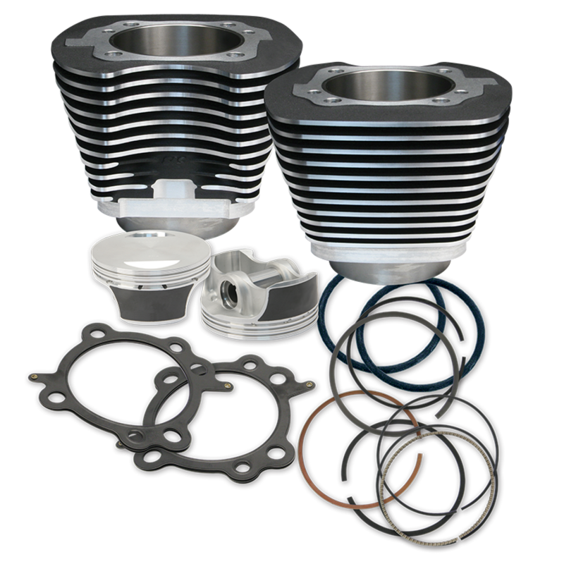 S&S 106CI Cylinderkit black TC07-17 (ES)