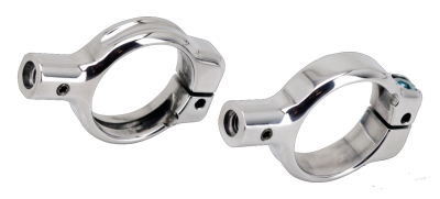 FORK MOUNT CLAMP KIT SIZE 49mm CHROMED (ES)