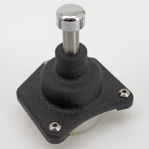 Solenoid Housing Switch - Round Blk Wrin (ES)