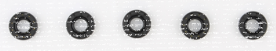 5PCK DOUBLE LIP SHIFT SHAFT OIL SEAL (ES)