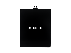 Blk Licence plate Belgium (ES)