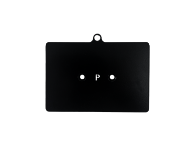 Blk Licence plate Portugal (ES)