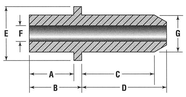Valve guide EX EVO/TC/XL +.004" hi-lift (ES)