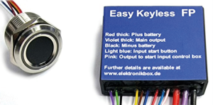 Easy Keyless Ignition Fingerprint