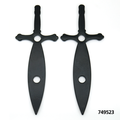 Saxon Sword 2" Tankrisers black (ES)
