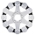 Galfer Skull solid disc 11.5" Rear (ES)