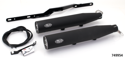 MCJ Royal Slip-Ons XL17-20 Black (ES)