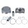 S&S Piston kit 124 SSW+ Std (ES)