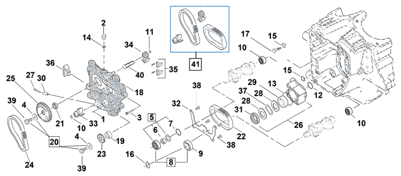 Cam Gear Spacer .337 TC99-06 (ES)