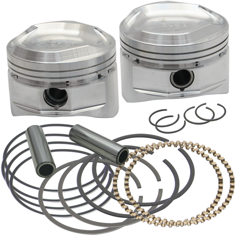S&S 3.635" piston kit BT84-99 w/SS heads (ES)