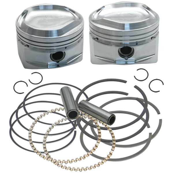 S&S 3.655" piston kit BT84-99 w/SS heads (ES)