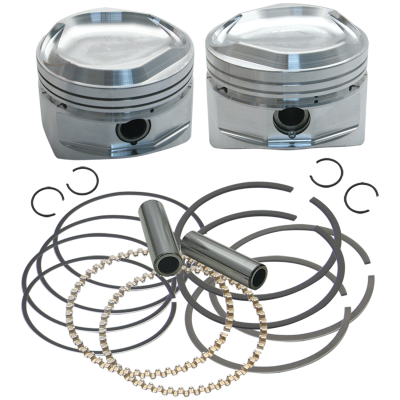 S&S 3.655" piston kit BT84-99 w/SS heads (ES)