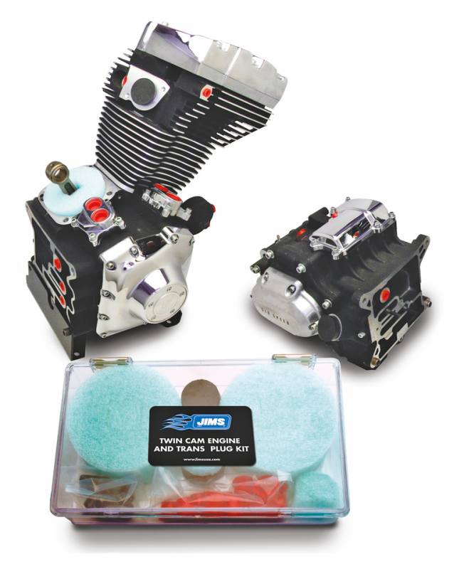 Jims Twin Cam engine and trans plug kit (ES)
