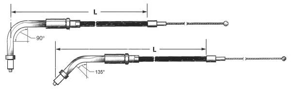 Barnett Black BT96 LN=41" 135° idle (ES)