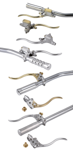 K-Tech Deluxe m/c 12mm polish alu/brass