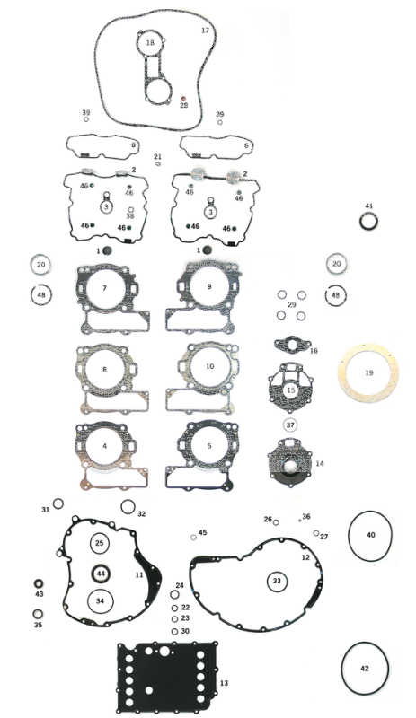 O-RING, OIL FITTING FEED/RETURN (ES)