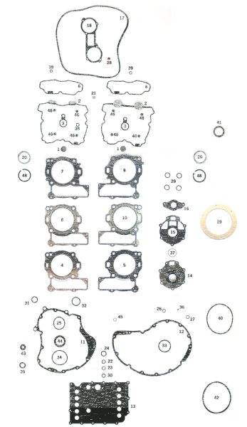 O-RING, OIL FITTING FEED/RETURN (ES)
